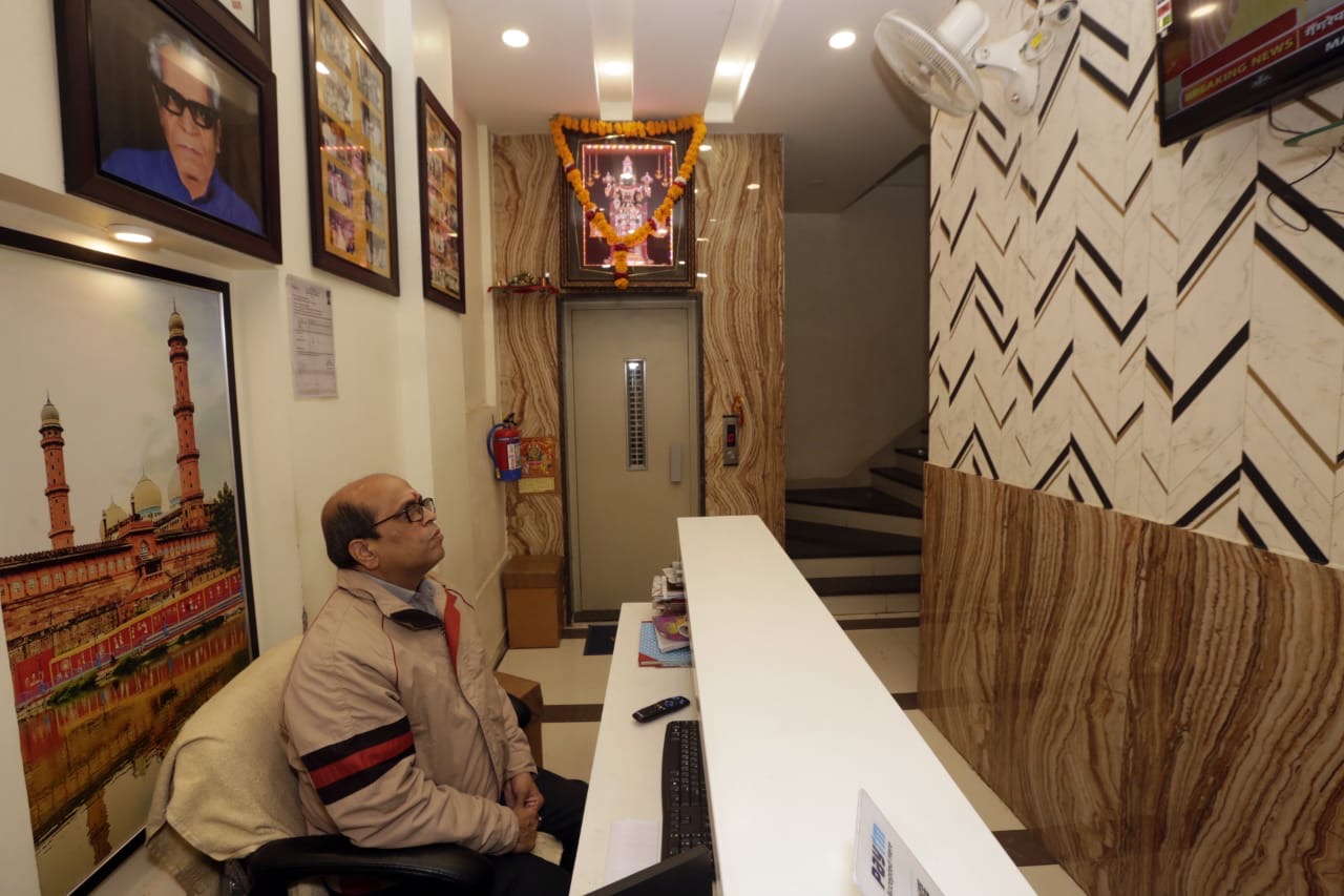 Shree Balaji Hotel reception